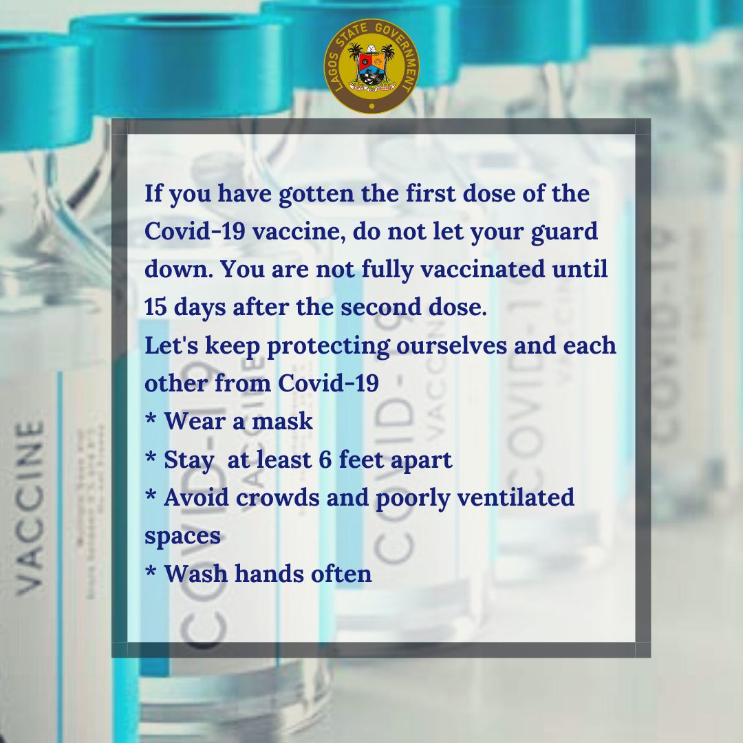 followlasg's tweet photo. Your Health And You
@LSMOH @ProfAkinAbayomi
@jidesanwoolu @drobafemihamzat
@HMOKUNOLA1 @gbenga_omo
@gboyegaakosile @Mr_JAGs
#YourHealthAndYou #TakeResponsibilityLagos
#COVID19Vaccine #MaskUpLagos
#MaintainSocialDistance #WashYourHands
#Covid19LASG
#LASG #ForAGreaterLagos https://t.co/A7jv2NOlxm
