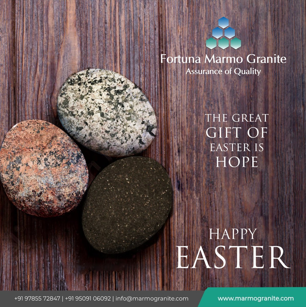 The great gift of Easter is HOPE!!!
Happy Easter!

#Easter #happyeaster #Tabletops #Countertops #kitchentops #icelands #backsplashes #marble #granite #GraniteMarble #marbleflooring #luxuryhomedecor #homedecorideas #homedecortips #flooring #interiordesign #fortunamarmogranite