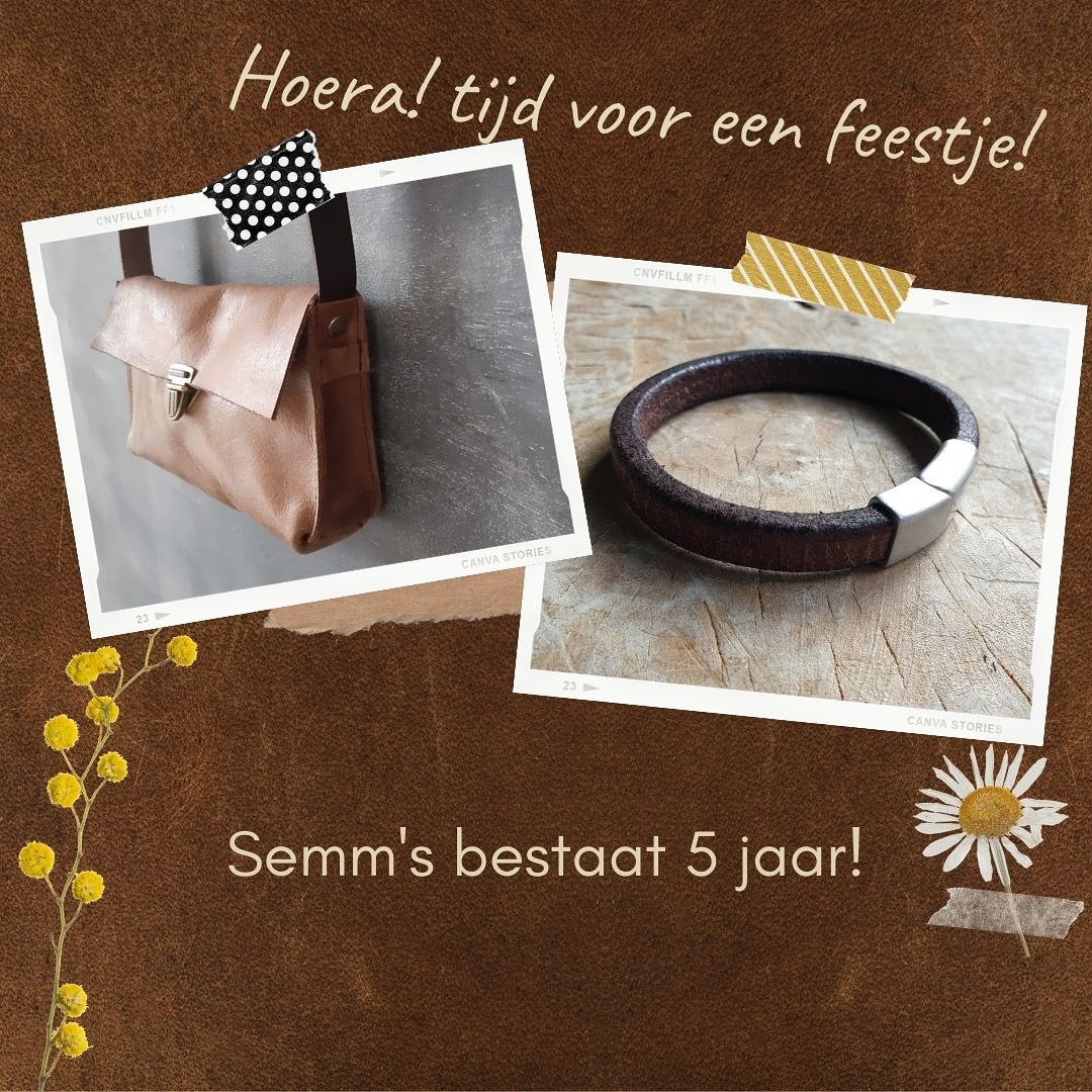Op 1 april 5 jaar geleden begonnen wij met Semm's. En wat zijn we nog altijd blij dat we dit avontuur zijn aangegaan! Wel een traktatie waard. Daarom een leuke winactie op Facebook en IG. Meedoen kan nog tot en met morgen! #giveaway #jubileum