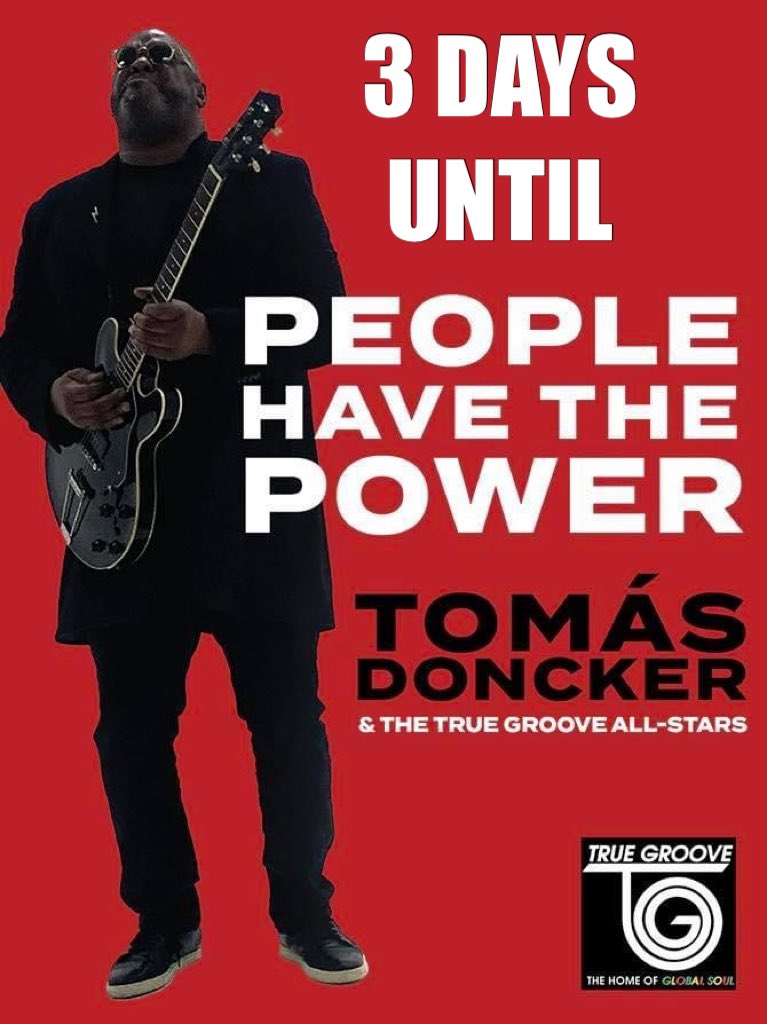3 days until PEOPLE HAVE THE POWER!! Available this Friday, April 9th...Everywhere!! #peoplehavethepower #truegroove #newmusic #albumart #art #tomasdoncker #truegrooveonthemove #discovernewmusic #staytuned #radio #spotify #itunes