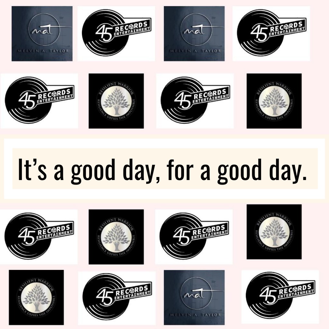MelvinATaylor's tweet photo. Follow your heart and do what you like. A good day is waiting for you.
#MelvinATaylor #RWS #resilientwarrior #45records #45recordsent #Goodday #positive #followyouheart #betterday #makeadaybetter https://t.co/Lr54pRaQRQ