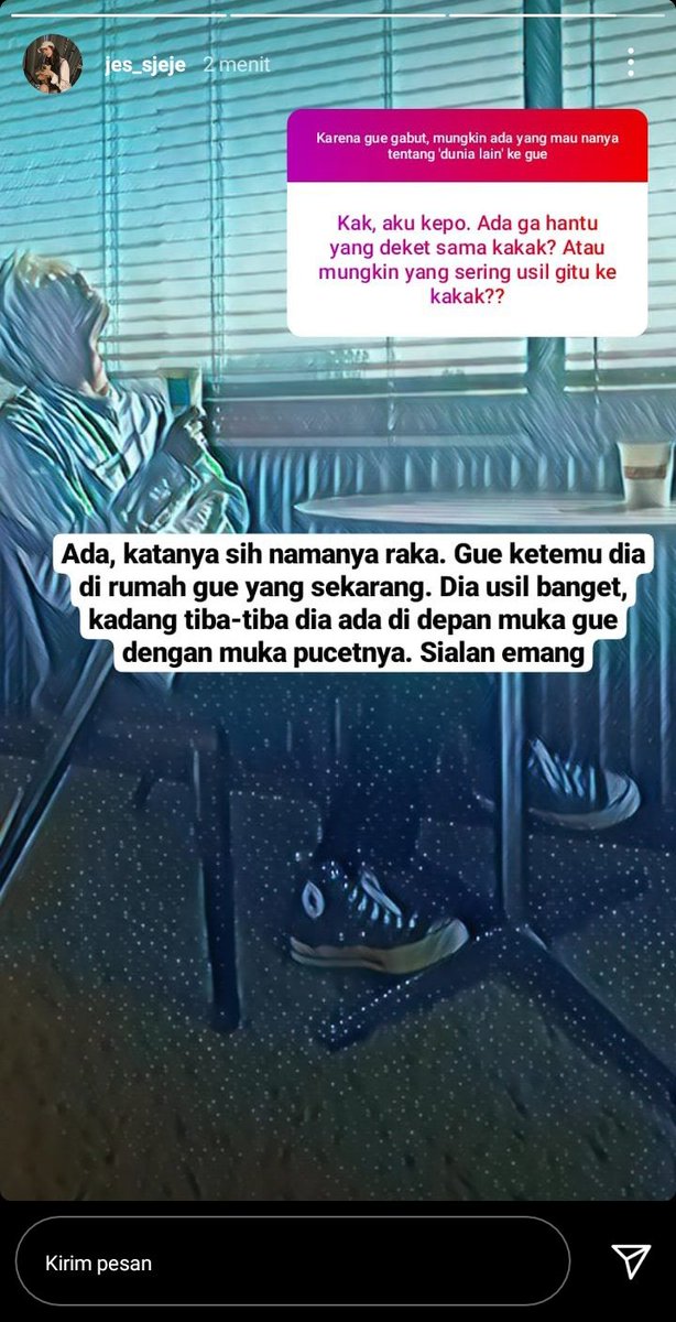 ljenojm's tweet photo. Tw // hantu
"Nenek yang di loteng lo itu nyeremin tau"

lee jeno lokal au https://t.co/rVJIds2UXt
