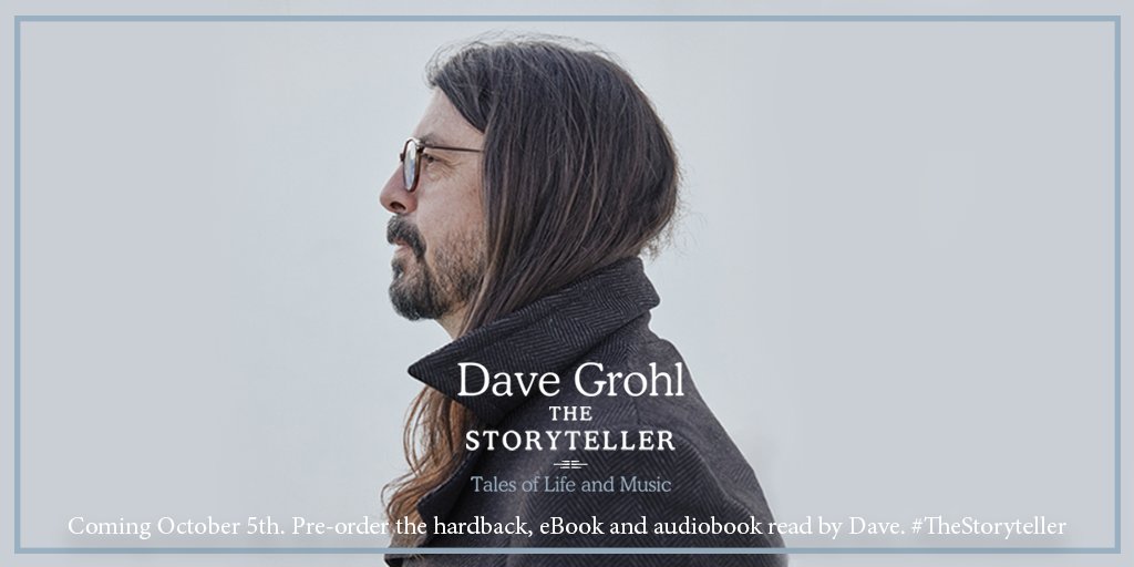 foofighters's tweet photo. Read: https://t.co/IqeE05nxz7
Listen: https://t.co/aHCj92NBBt
Pre-order: https://t.co/viOp9aoRDA

#TheStoryteller #davestruestories #alwaysrecord https://t.co/vP2DtaEvCN