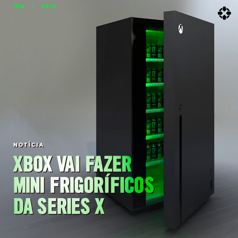 IGNPortugal's tweet photo. Tudo isto porque @aarongreenberg prometeu que o faria caso a Xbox ganhasse o torneio de popularidade de marcas #BestofTweet ๐
Qual seria o preรงo justo pelo mini frigorรญfico #XboxSeriesX?