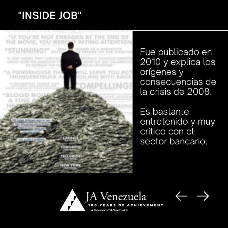 JEV_JA's tweet photo. ¿Quieres aprender a ahorrar y saber cómo manejar tus finanzas? 🤔 ¡Te tenemos la solución! 🤩 y de una manera súper divertida 🥳 Quédate leyendo este tweet para saber nuestro top 3️⃣ de los mejores documentales 🎥 para aprender sobre finanzas 🧠 ⬇️⬇️⭐️ #JAVenezuela https://t.co/2X2hwyTqaV