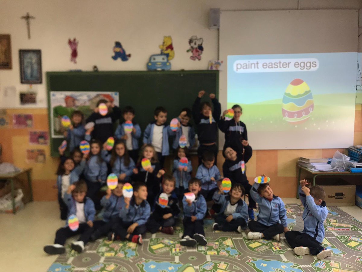 4 years old helped our Easter Bunny finding the Easter eggs. 🥚 🥚 🐰 🐰 well done!!