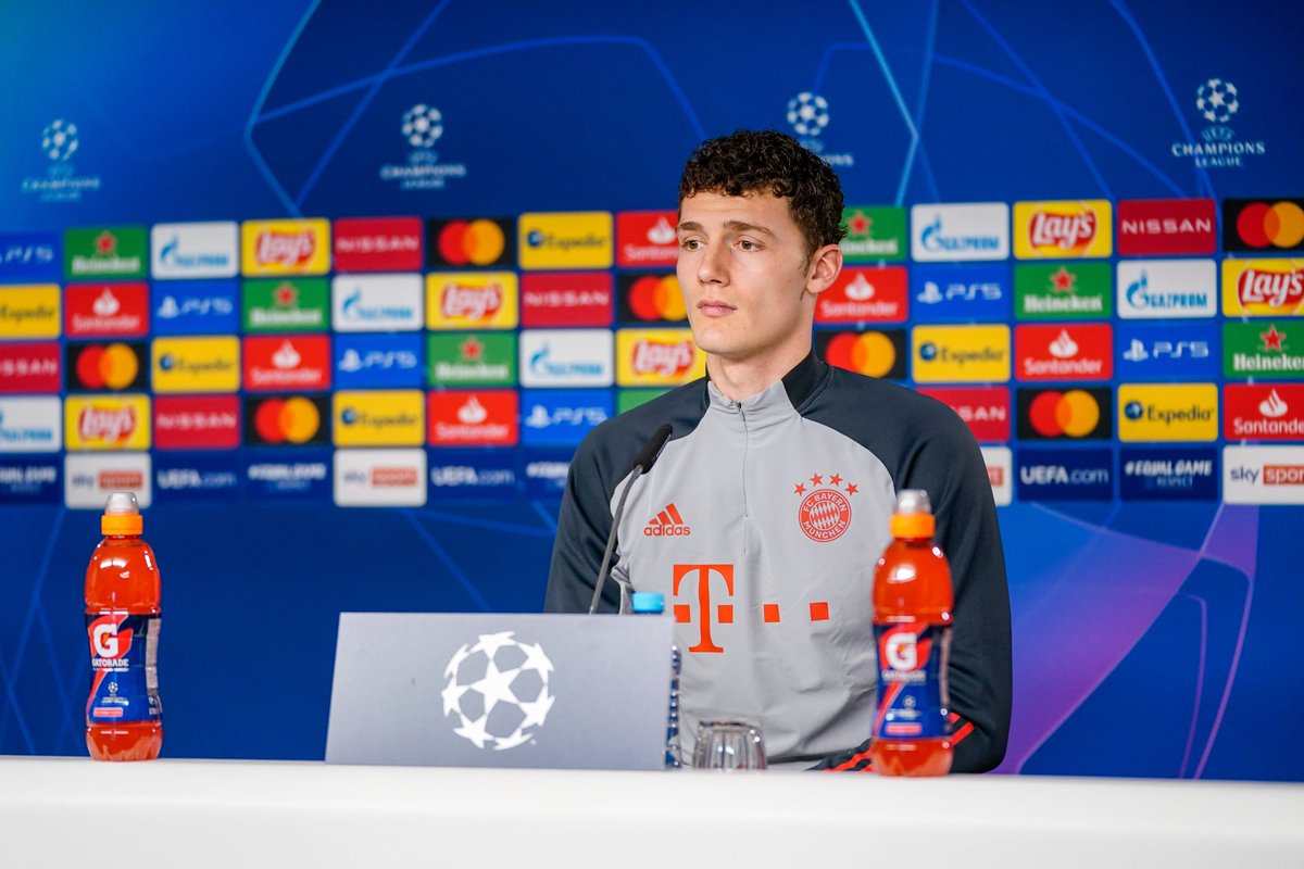FCBayernES's tweet photo. ¿Fue el #FCPSG un tema recurrente en la selección francesa, @BenPavard28?
🗣 "No, no hemos hablado mucho sobre ello, teníamos partidos importantes. Para el PSG será como una revancha. Estamos muy tranquilos, son dos partidos y queremos lograr dos victorias". https://t.co/1rZvNnKiZB