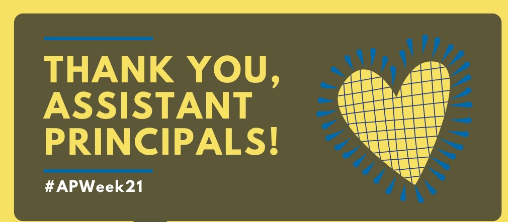 This week is National Assistant Principal’s Week!  Help us celebrate and show your appreciation for @CCPSShannonzepp and <a href="/jrrutt44/">Josh Rutter</a> by sending them a Shout Out!
•Send Mr. Rutter a Shout Out:  forms.gle/qR2SjV5pKyrnK4…
•Send Ms. Zepp a Shout Out:  forms.gle/72JoMMmpjDSw7m…