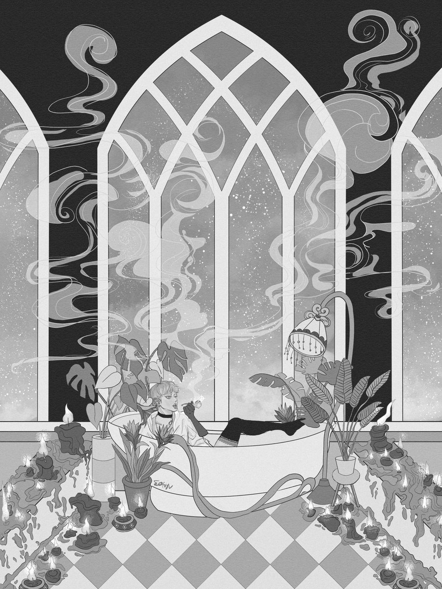 eofiyv's tweet image. Canto 10: Kokobop Jongdae laying in a tub surrounded by flames. 
#DaevineComedyFest #CHEN @portraitsofCHEN