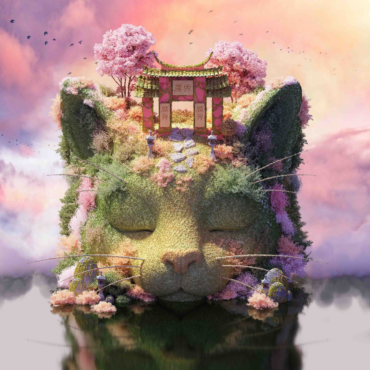 TritzChristophe's tweet photo. You can now find OdoyaCat &amp; SatoriCat listed on @withFND! 🌐

Odaya: https://t.co/Vbpgro9OfV 
Satori: https://t.co/G9lWCISPGc

#NFTs #nftart #voxel #voxelart https://t.co/NIIvPUMzLV