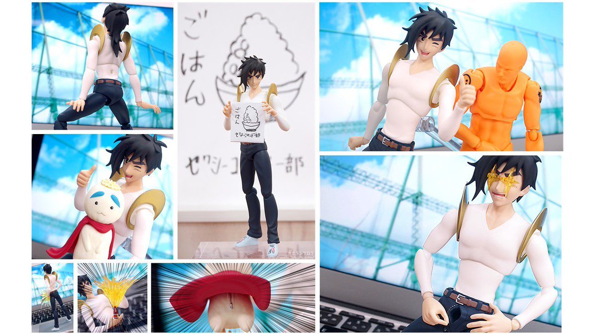 figma 花中島マサル ______ #セクシーコマンドー外伝 #マサルさん