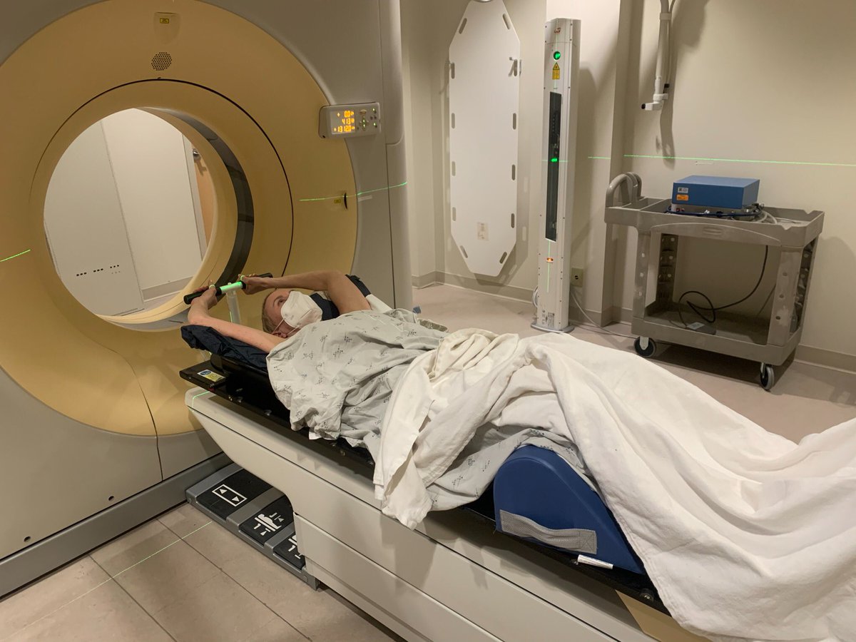 PaulaMaier3's tweet photo. My last day of radiation today.
The side effects came on like a freight train in the last 10 days.
My workouts help to keep fatigue at bay.
Keep me in your positive thoughts as the worst is yet to come.

#breastcancer #bolusradiation #cancer #prayers #triplenegativecancer https://t.co/7HHj5gyVGi