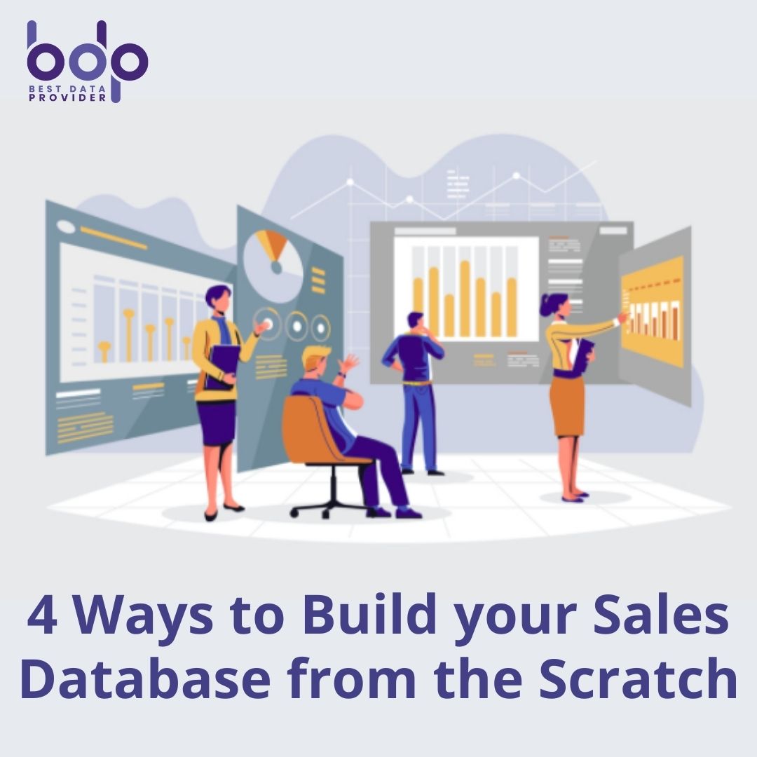 Building a sales database needs time, resources, and data. In case, if both or available on hand then building one’s own database would be an economical option.

READ MORE : bit.ly/3dBZmom

#bestdataprovider #b2b #data #salesdatabase #digitalmarketing #socialmedia #leads