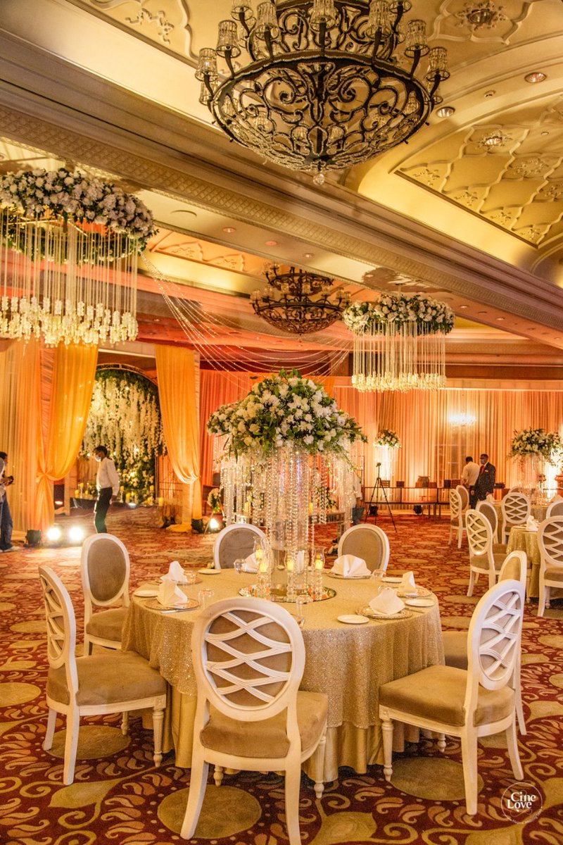 WeddingsAtTaj's tweet photo. An exquisite floral gateway to the Tilak Godh ceremony of Sarika & Kautilya adorned with the hues of white, looked divine at @tajpalacedelhi
Planner: THOWT
Decor: Maadhyam Events
Photography: Cinelove Productions
@TajHotels
#TimelessMarriages #TajWeddings https://t.co/UlevJNXsZL