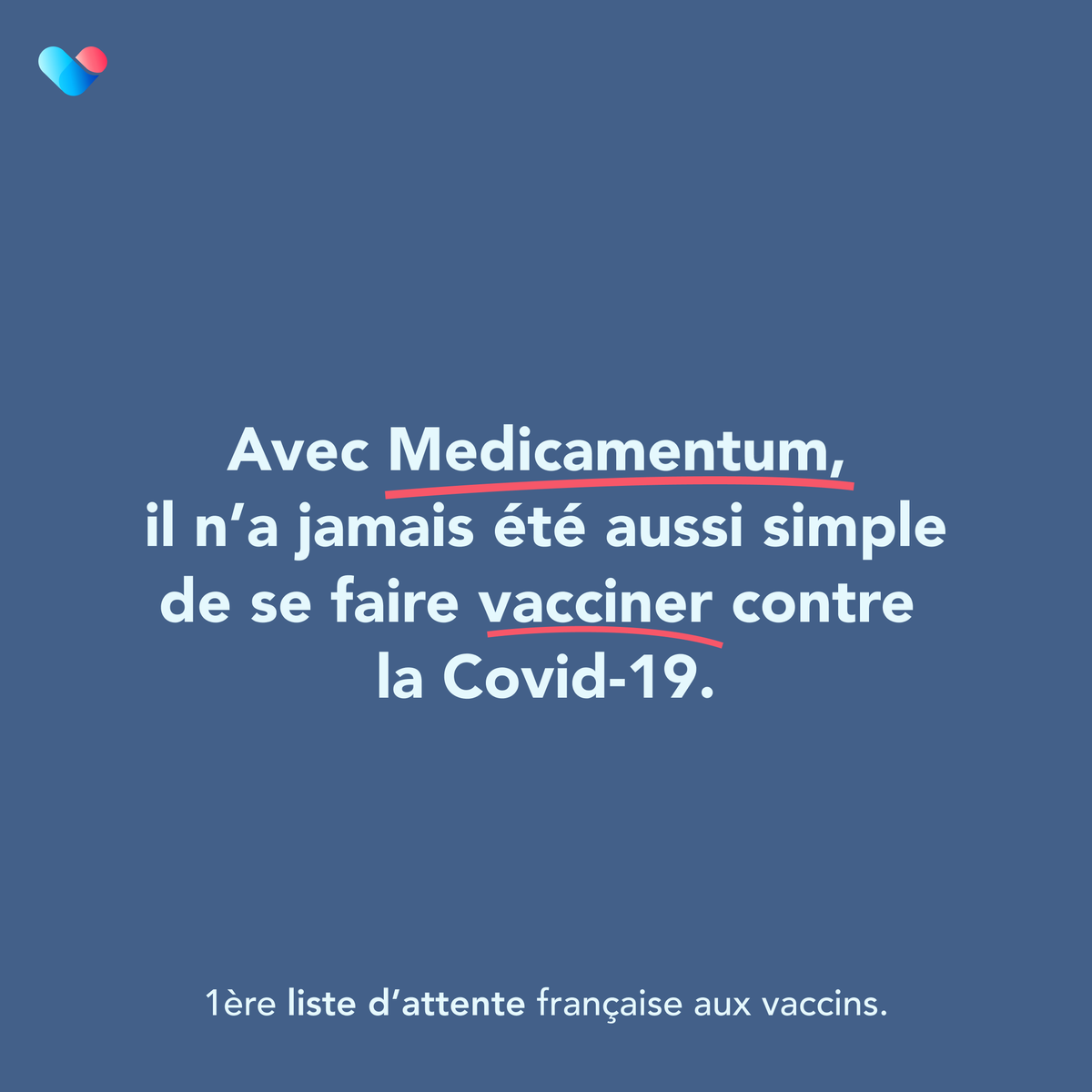 medicamentum_io's tweet photo. 🔥 #HOTNews ! Medicamentum lance sa premi��re plateforme anti-gaspi pour les vaccins contre la Covid-19 avec le projet 👉 https://t.co/PtBjqdWrqj
Inscrivez-vous en un clic et soyez prévenu.e si une dose de vaccin est disponible près de chez vous pour vous faire vacciner. #Vaccin https://t.co/hnh7cxX17w