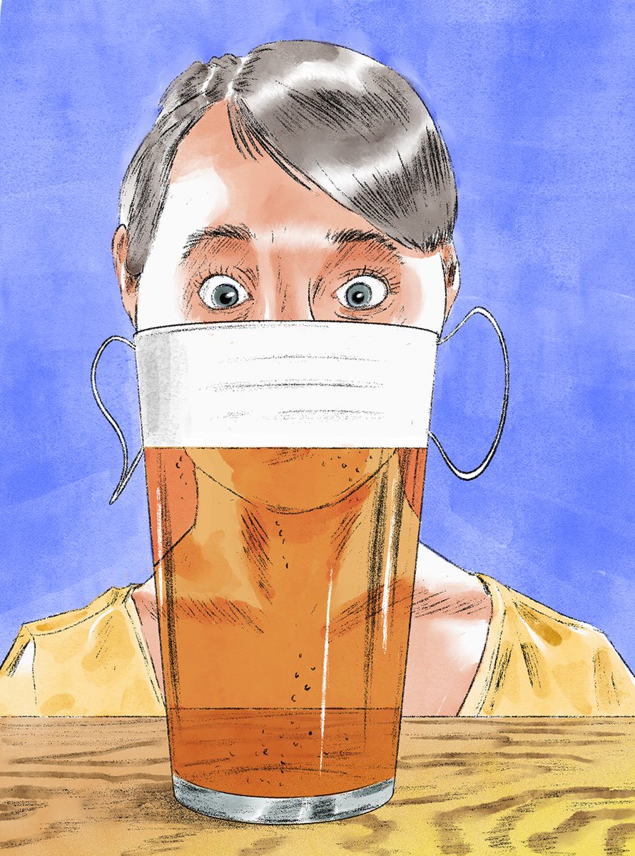illosausage's tweet image. Has anyone else become a lockdown lightweight? #illustration