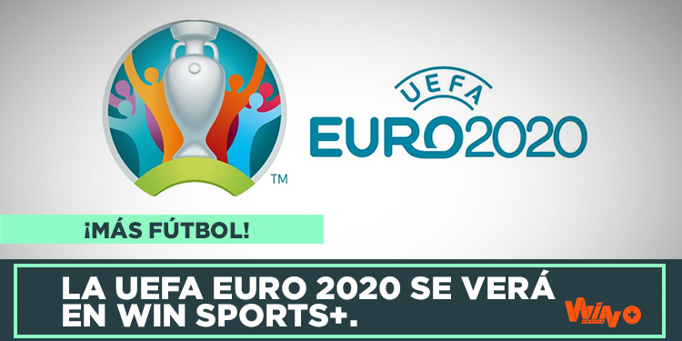 WinSportsTV's tweet photo. 🏆🌍⚽¡La UEFA EURO 2020 se verá en Win Sports+! 🏆🌍⚽

En nuestra señal estarán 28 partidos de la competencia, entre ellos el juego inaugural y la gran final. 
¡Desde este 11 junio prográmate con la #EUROxWINMÁS! 🏆🌍⚽ https://t.co/dZe7u4qoil