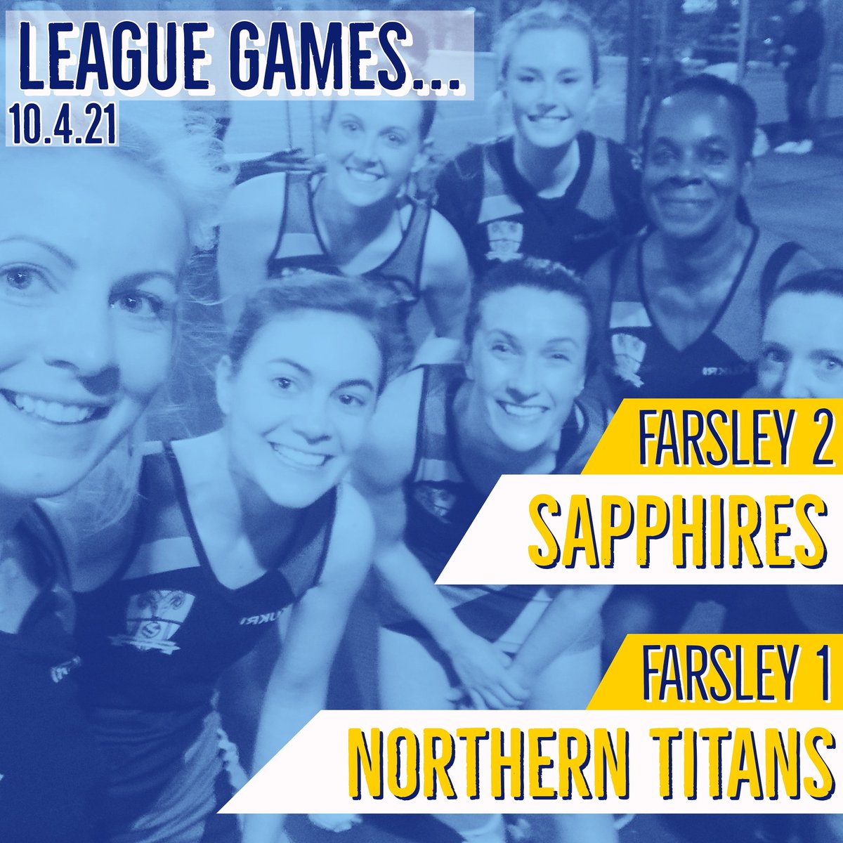 We are so excited for our first #westyorkshirenetballleague fixtures in months! Here's who we're up against this coming weekend! Can't wait to get out on court! #netballleeds #westyorkshirenetball #RiseAgain