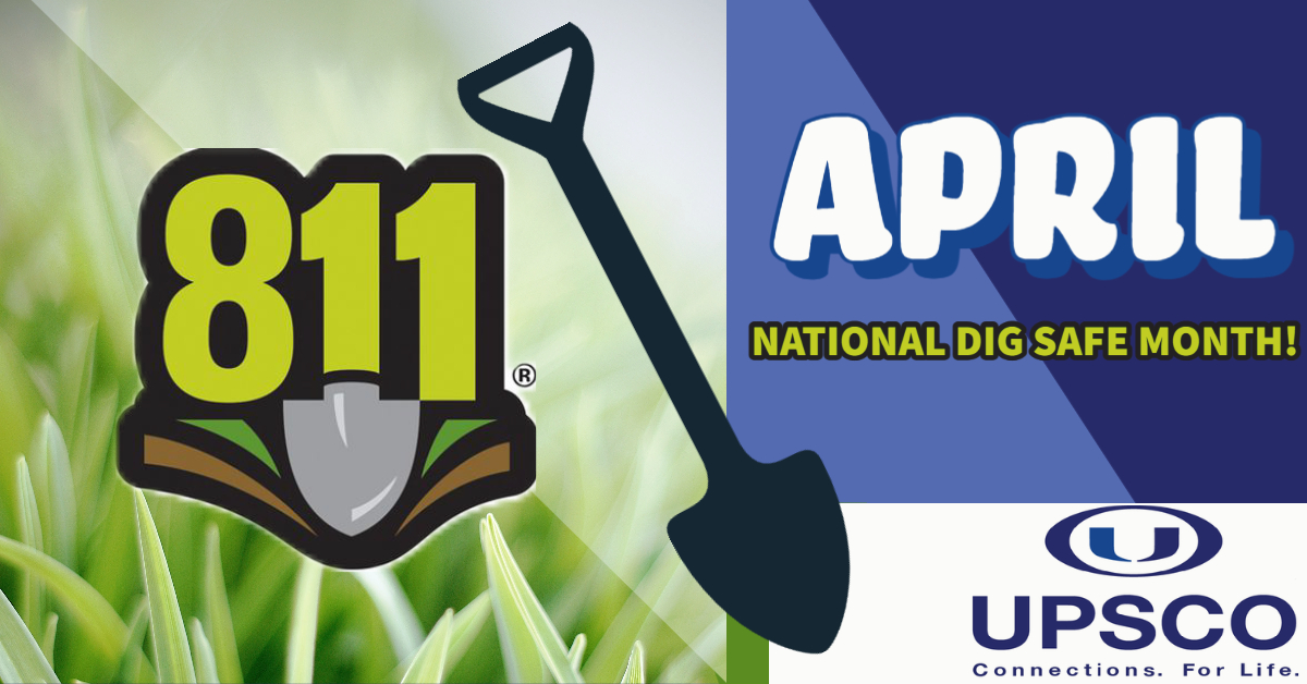 April is National Safe Digging Month! Know what's below, call 📞811 before you dig! 🌱 #digsafe