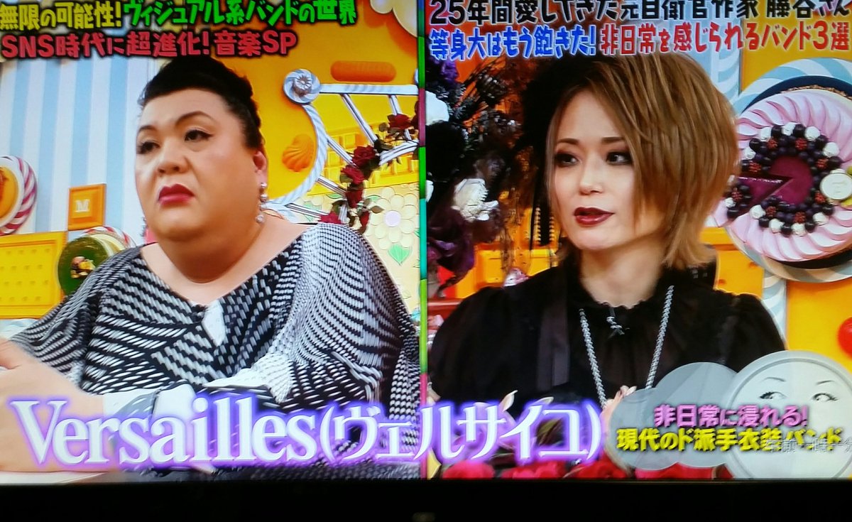 ヴェルサイユ X マツコの知らない世界 Hotワード