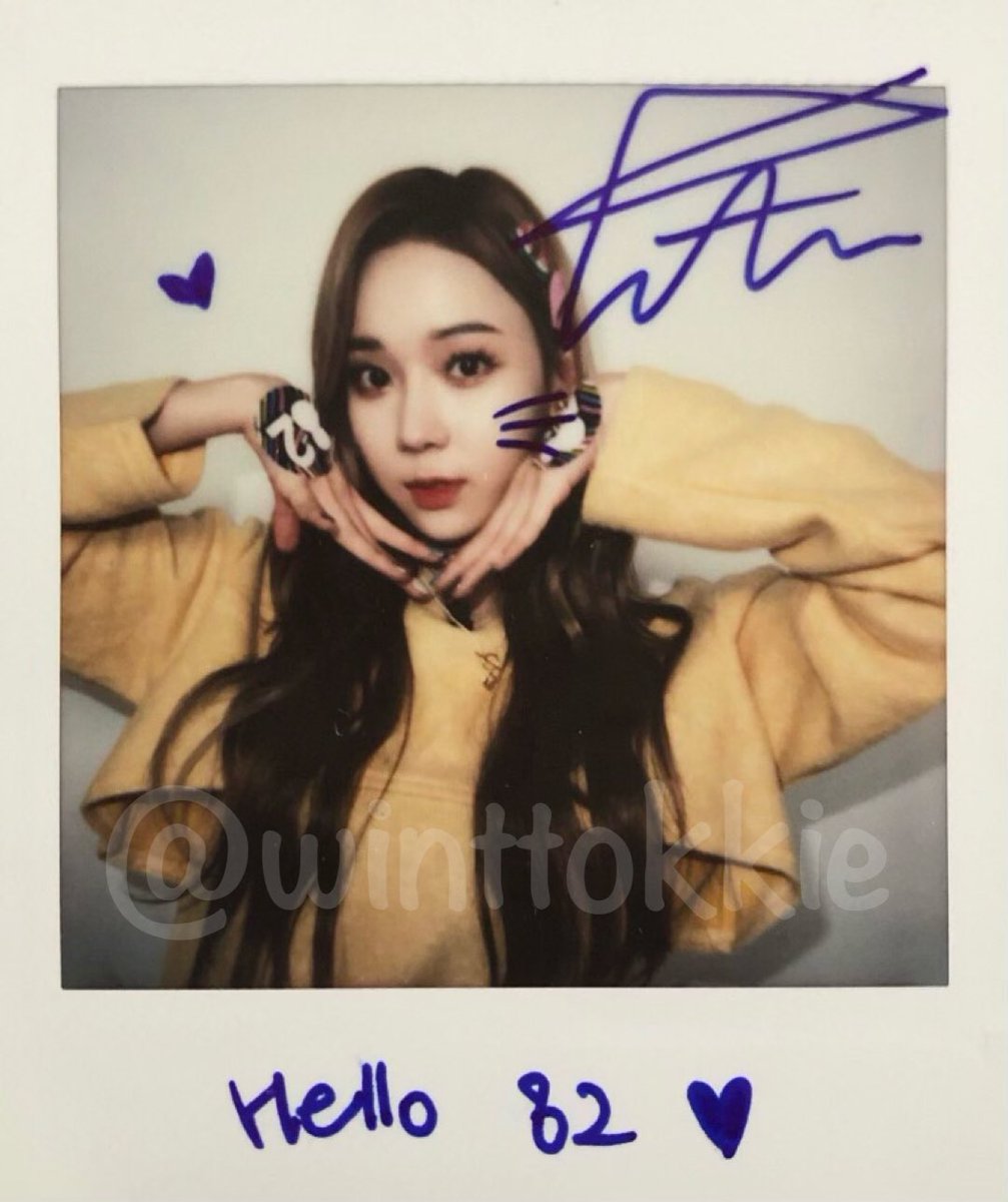 wdinte's tweet photo. Good night from this Winter! Because there still no update {pst. just wait until right time!} i show my cute polaroid with my sign 🐱💛 me in yellow shirt, my favorite color! What is your favorite color, peeps? 👀 https://t.co/aXco2EW8Ir