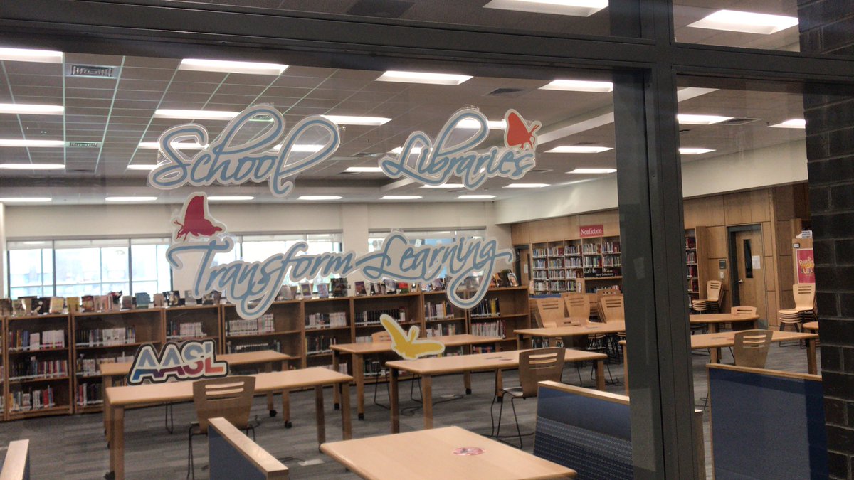 IndyHSLibrary's tweet photo. April is School Library Month! #mustreadallthebooks @aasl @VAASL @IndyNationLCPS https://t.co/UrsrrkMFd5