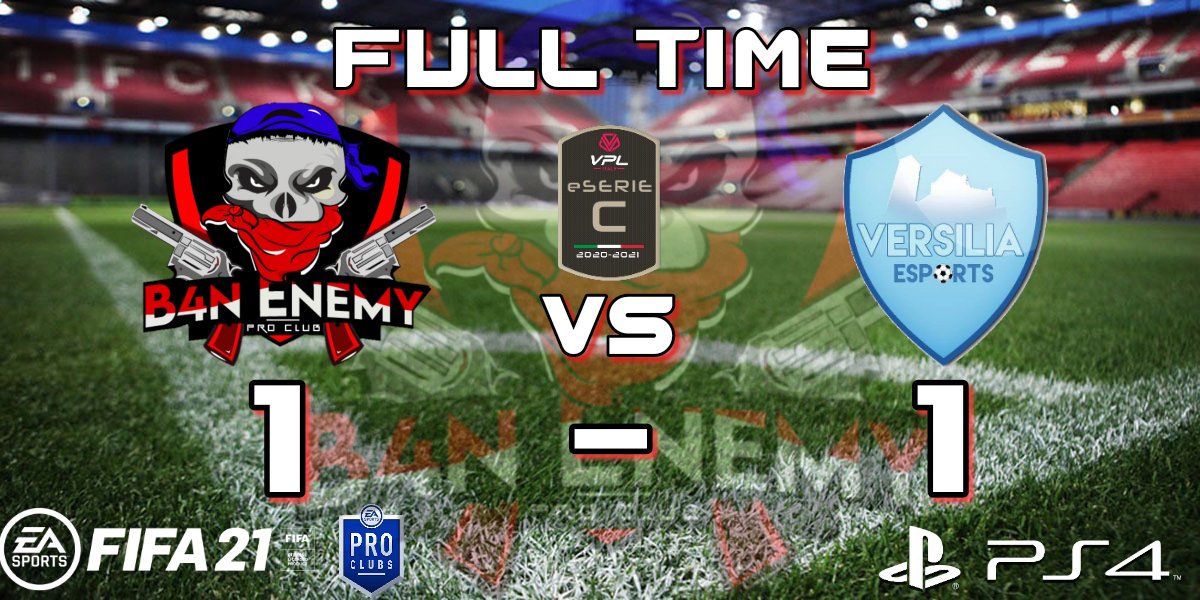 B4N_ENEMY's tweet photo. VPL SERIE C1๐ฎ๐น
๐ @VersiliaE 1-1 โ
๐ฃ @LucasssCR7
๐๏ธ @LucasssCR7
#GoB4N ๐ฎ
@NewsProclub @ProClubRTutto @RTproclub @rumors_pro @Tutto_ProClub @OffSidePage_ https://t.co/tGUOEAYseb
