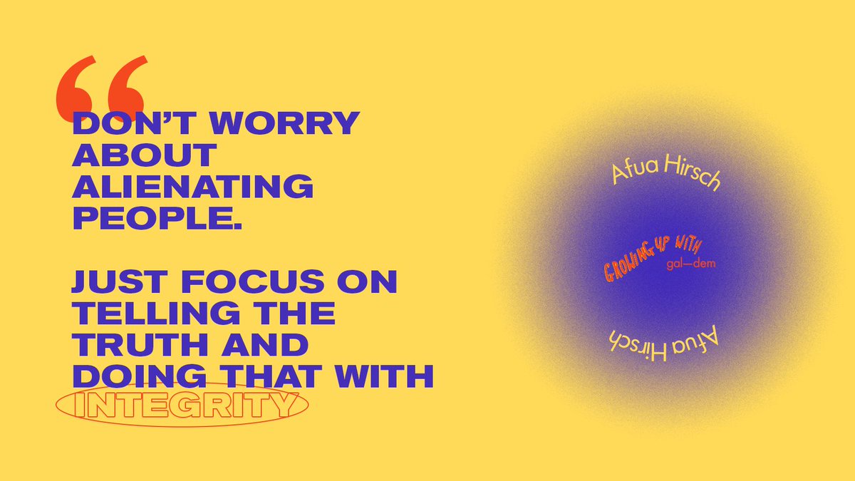 Great advice from <a href="/afuahirsch/">Afua Hirsch</a> on Growing up with gal-dem this week👌🏾

She also spoke about the alienation that can come with being unapologetically black and why she's refusing to keep arguing about the existence of racism. Listen to it here ➡️pod.fo/e/c2008