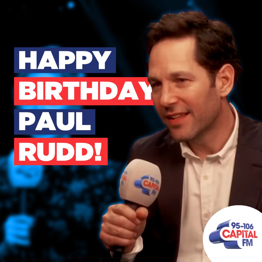 Happy 27th Birthday, Paul Rudd. 