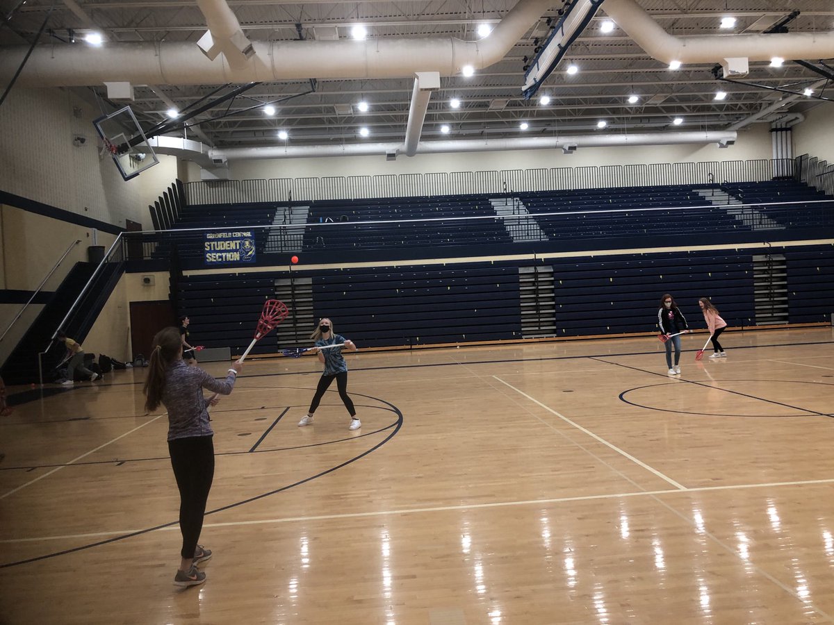 greenfieldlax's tweet photo. Hanging out at #GCJHS with Mrs Frye teaching gym lacrosse
@GCJrHighAP @GCJHS_AD @GCJHS_principal https://t.co/FXFgOcNalA