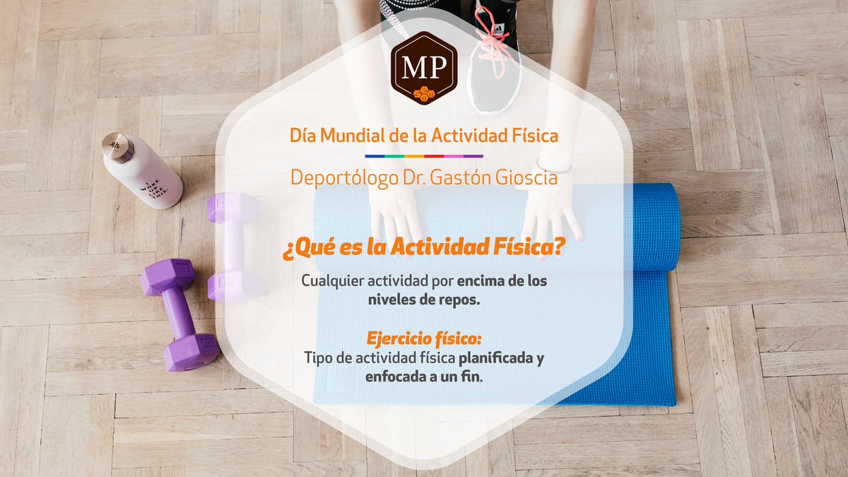 MPersonalizada's tweet photo. Mantenernos activos es clave para una vida saludable. 🤸

En el Día Mundial de la Actividad Física, el Deportólogo Dr. Gastón Gioscia nos cuenta sobre la importancia y los beneficios de realizar ejercicio. 🙌

#DíadelaActividadFísica #deporte #MPtecuida https://t.co/XH8oJJtBiB