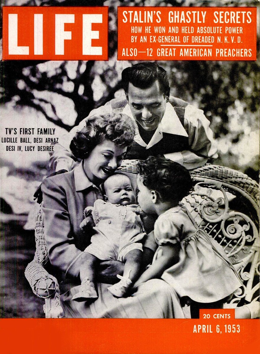 soulrideblog's tweet photo. #OTD Cover of Life Magazine from April 6, 1953.

File Under: #LucilleBall #DesiArnaz #ILoveLucy #ILoveRicky #vintage #VintageLeisure https://t.co/w5WXy5EhqU