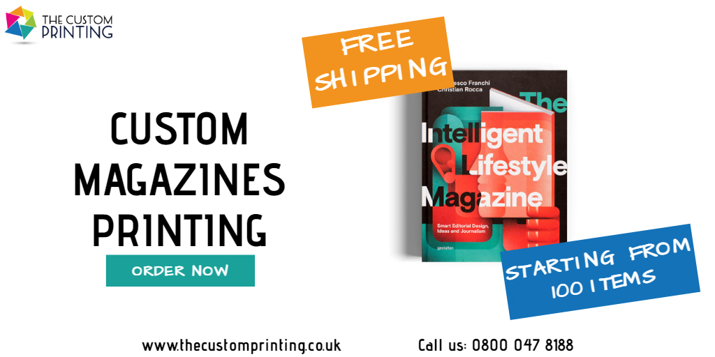 Magazines are the most efficacious way of grabbing attention from people.
Order Now: bit.ly/3wz93MG
For Custom Quote: bit.ly/3nLtgt9
Call: 0800 047 8188
Email: support@thecustomprinting.co.uk
#thecustomprinting #London #custommagazinesprinting #magazinesprinting