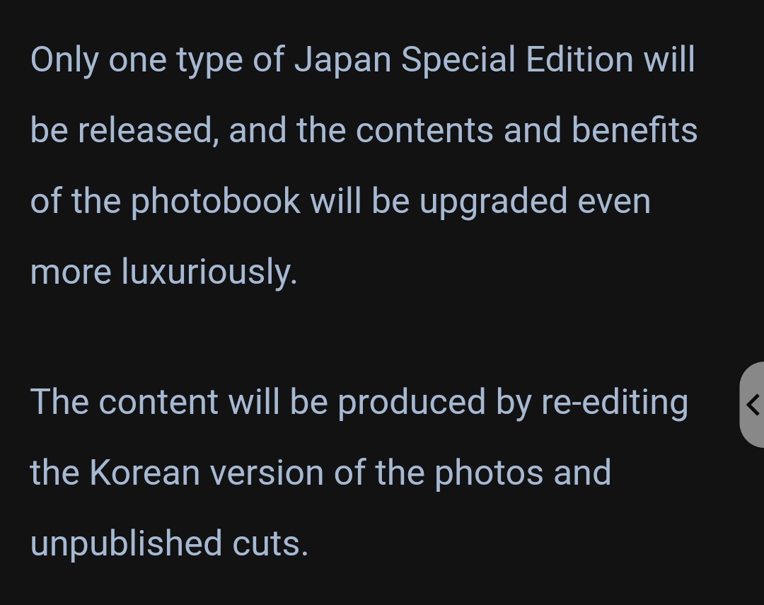 Japan version of Dispatch D-ICON 10th photobook featuring BTS will not have member specific versions (at least according to this fan notice)Benefits may differ from the Korean versionIt will be available for pre-order from Kobunsha in mid-April   https://bts613-bighit.com/bts-goes-on-japan-special-edition/