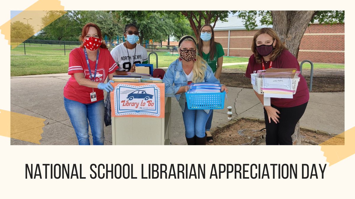friscoisd's tweet photo. Today we honor the librarians across Frisco ISD who endlessly support our students and staff. Thank you for making a difference! #FISDreads #ourFISDstory #FISDStrongerTogether https://t.co/dUfqWFQsou