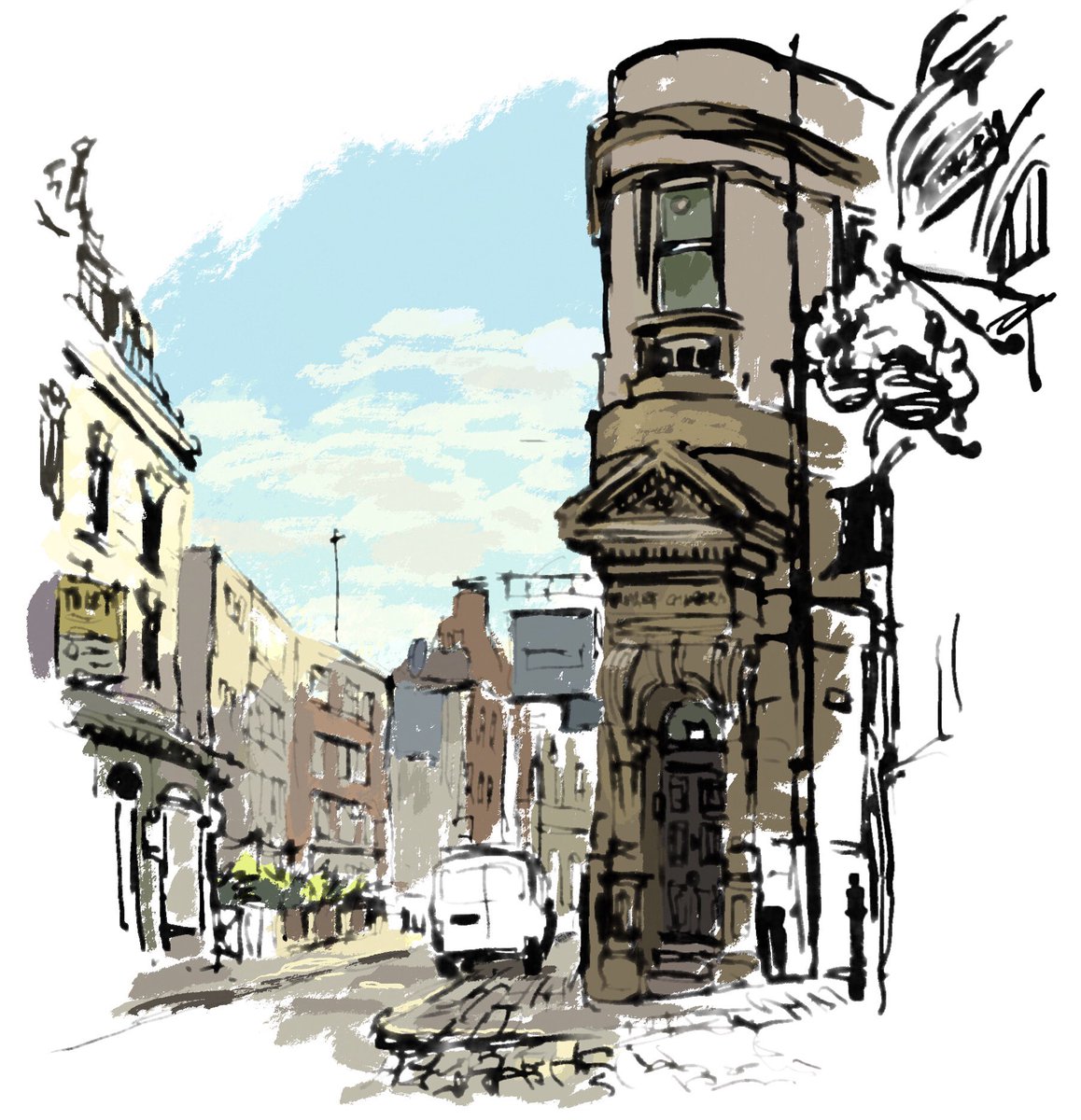 This evening’s Bristol sketch