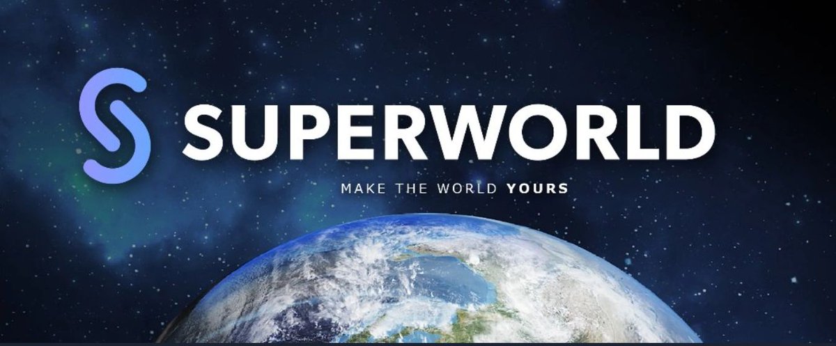 CryptoQuandary's tweet photo. Check out SuperWorld today!

👇👇👇👇👇
🌐https://t.co/RRZ6krCkSL

Plot of land: 0.1 $ETH

🌏¡¡BOGO FREE DEAL!!🌏
💥USE THE LINK ABOVE AND GET ONE PLOT FREE WHEN YOU PURCHASE ONE!!💥

#TeamSuperWorld #SuperWorldApp #VirtualWorld #VR #AugmentedReality #AR #VirtualReality #ETH
🌏♥️ https://t.co/JqTxX37OtM