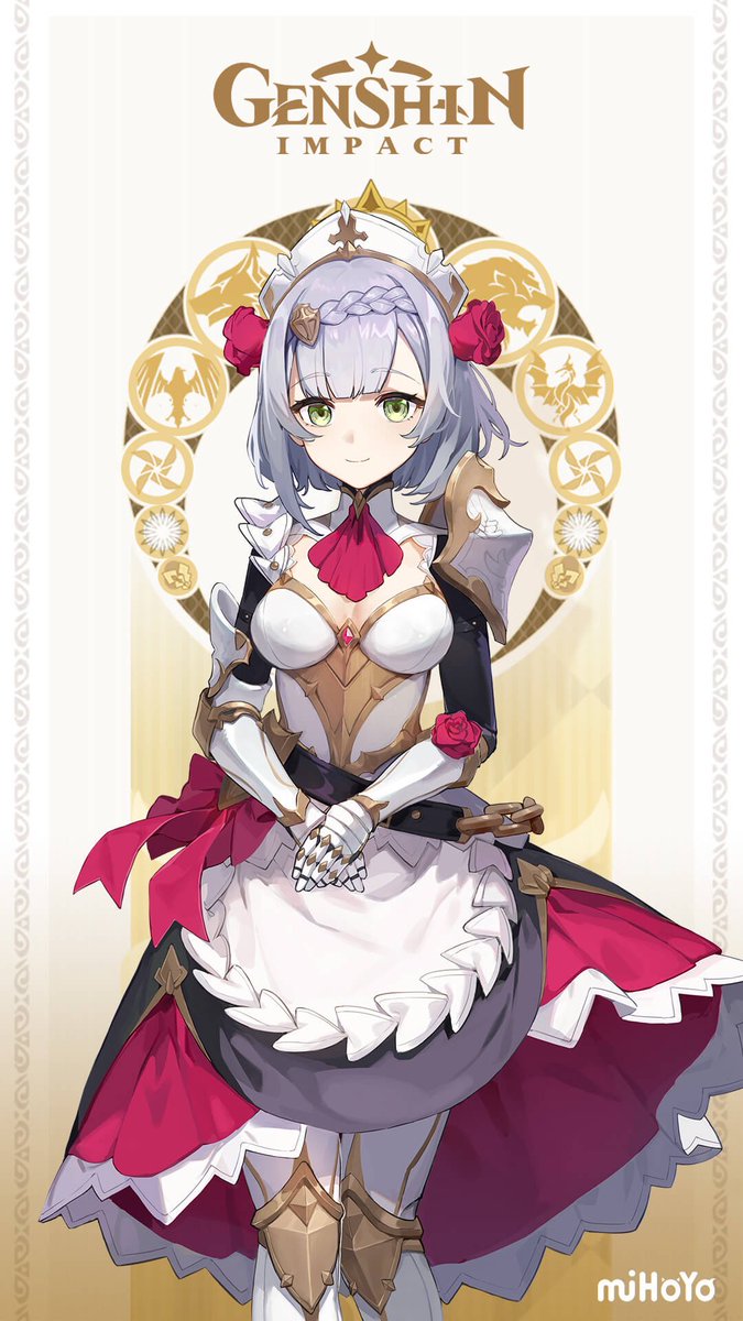 JustAlienBoy's tweet photo. #boycottgenshinimpact how dare you make noelle fiction 😠😠😠😠🙁🙁🙁🙁😡😡😡😡😡😡😡because now i want her real 😠😠😠😔😔😔😔😖😖😖😖😖 https://t.co/9BqyZkweUj