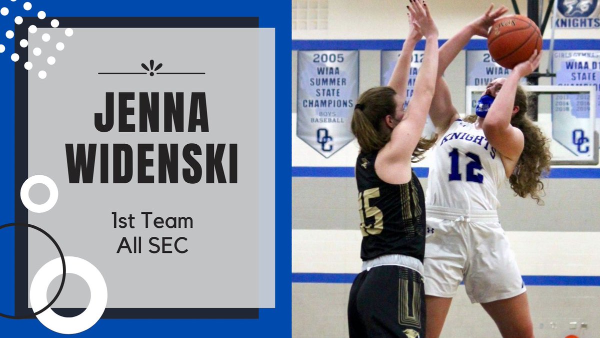 Congrats to Senior <a href="/WidenskiJenna/">Jenna Widenski</a> on being named 1st Team All-Conference! #GoKnights