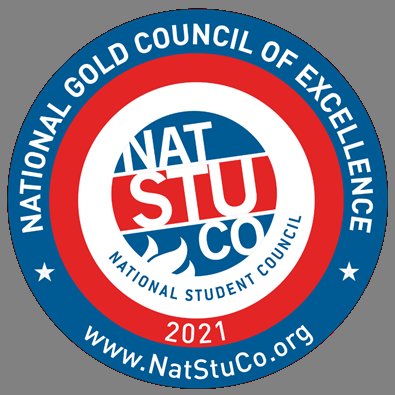 Mountain View Student Council was recognized as a National Association of Student Councils 2021 National Gold Council of Excellence for their exemplary record of leadership, service, and activities that serve to improve the school and community!