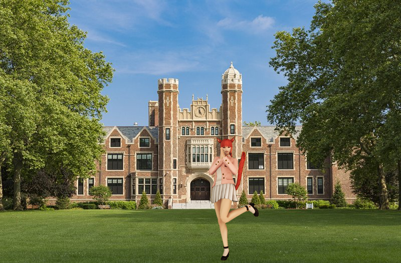 eptura's tweet photo. I found a school, so I decided to dress the part! This would be a nice backdrop for an upcoming album! What do you think?

#FFXIVRP https://t.co/JnAiJMOqhE