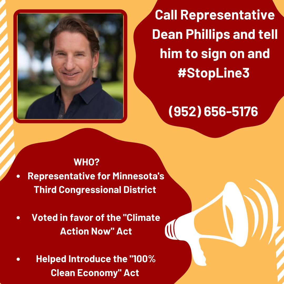MN_350's tweet image. ⚡2 MINUTE ACTION ALERT: We need our MN representatives to sign on to Rep.@IlhanMN's and Rep. @RashidaTlaib's letter urging President Joe Biden@POTUS to #ShutDownDAPL and #StopLine3. 

☎️ Call your reps today and tell then to sign this letter!