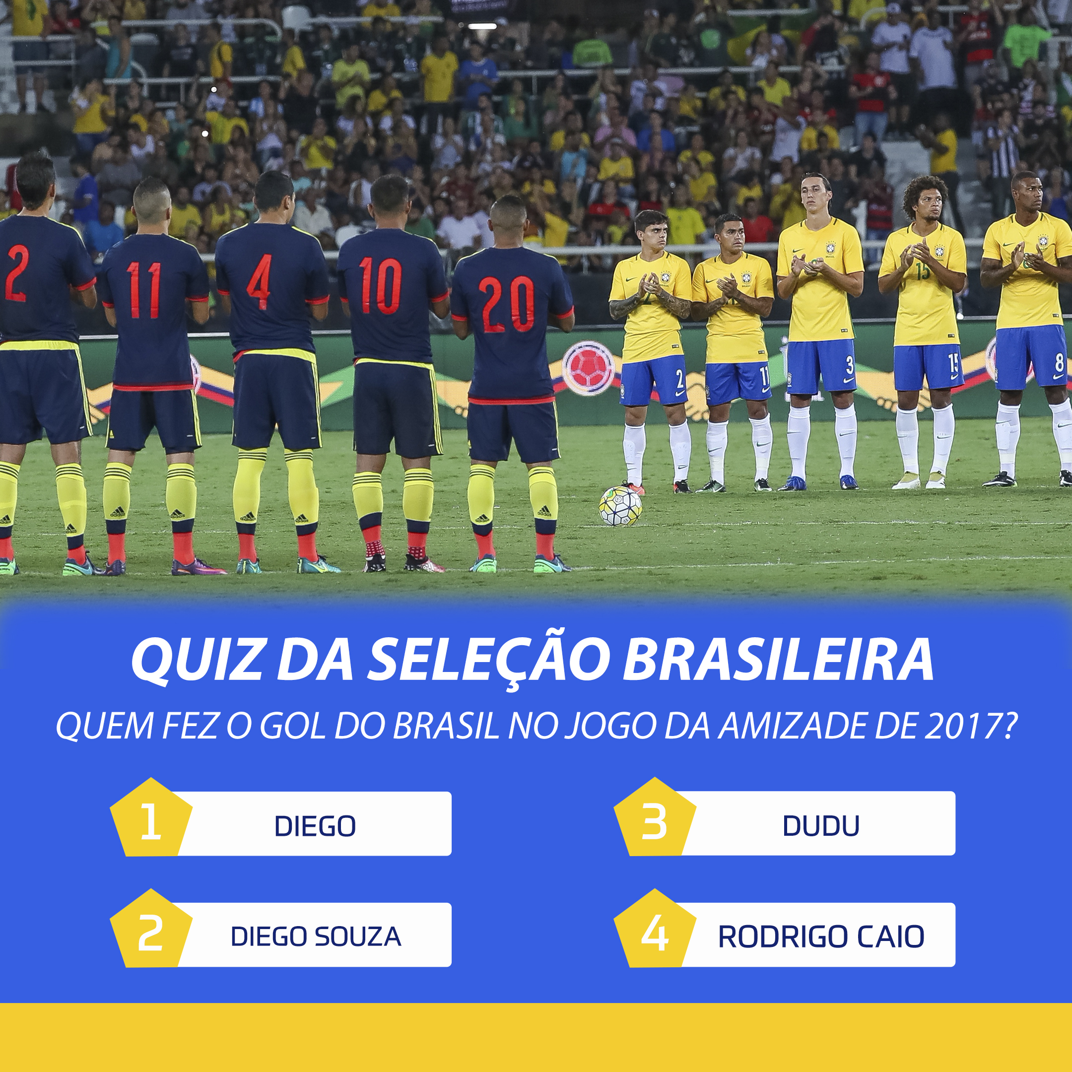 Quiz do Diego não existe resposta errada