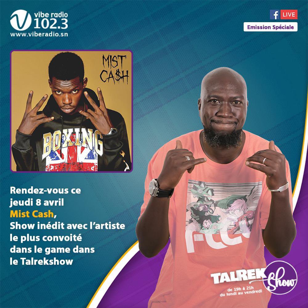 Salut la Famille🙌🏾 rendez-vous Jeudi inchallah  Vibe radio dans Talrek show 19h 🚀 na nieup niow💪🏾