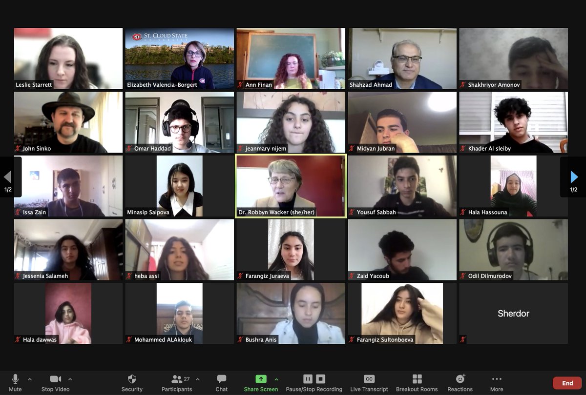 . <a href="/stcloudstate/">St. Cloud State</a> University is proud to welcome 22 high school students from Uzbekistan and the West Bank on April 5th. They are part of the <a href="/educationusa/">EducationUSA</a> Academy Connects Program this spring.

#educationusa #Gohsukies  #NAFSA #highereducation #UPCEA #government #international