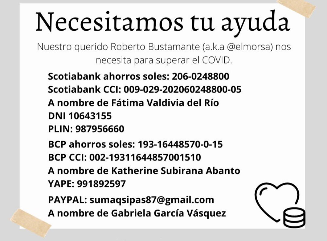 <a href="/elmorsa/">roberto bustamante</a> necesita ayuda. Todo suma