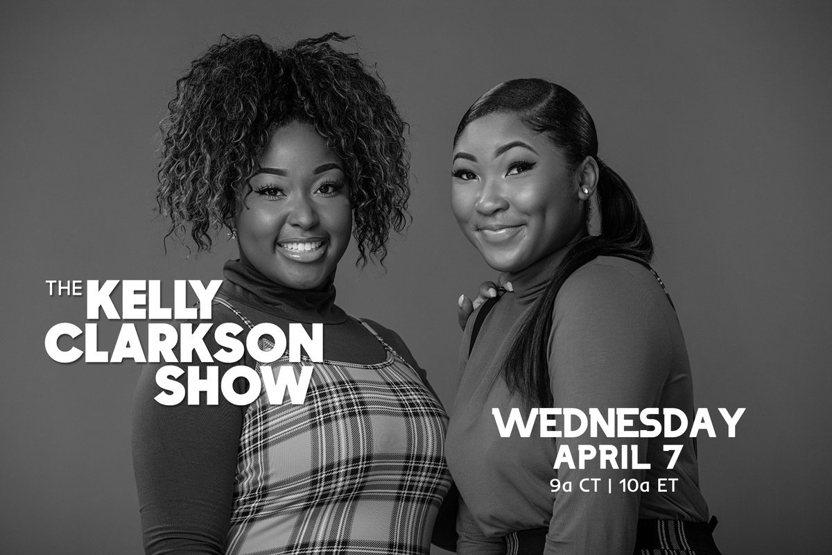 HelloSundayDuo's tweet image. Hey Weekends catch us TOMORROW on @KellyClarksonTV performing our single “Equal” live and interviewing with @kellyclarkson don’t miss it to hear what’s coming up next from us! 🖤❤️ @kellyclarksonshow #kellyclarkson #hellosunday #thevoice #equal