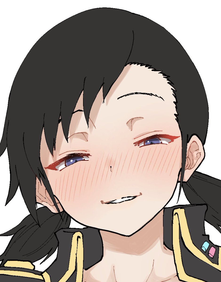「中々良い表情"かお"が描けたんじゃないか~~~ 」|黒須@づままん連載中のイラスト