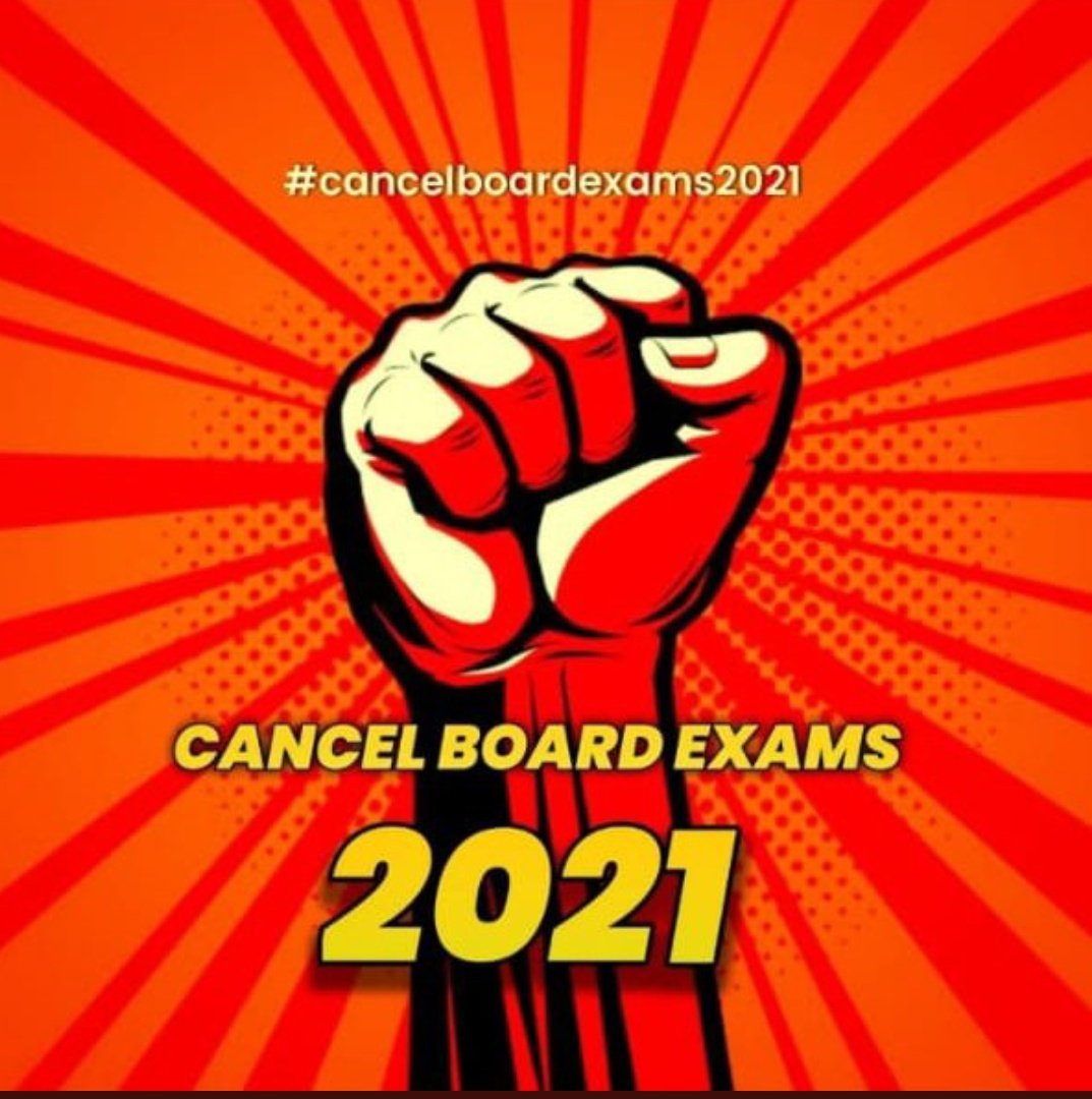 Political_Abba's tweet photo. #cancelboardexams2021 

Everyone who is willing to cancel board exams re-tweet this 👇 https://t.co/vXCIrKOc18
