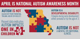 April is Autism Acceptance Month #CelebrateDifferences
